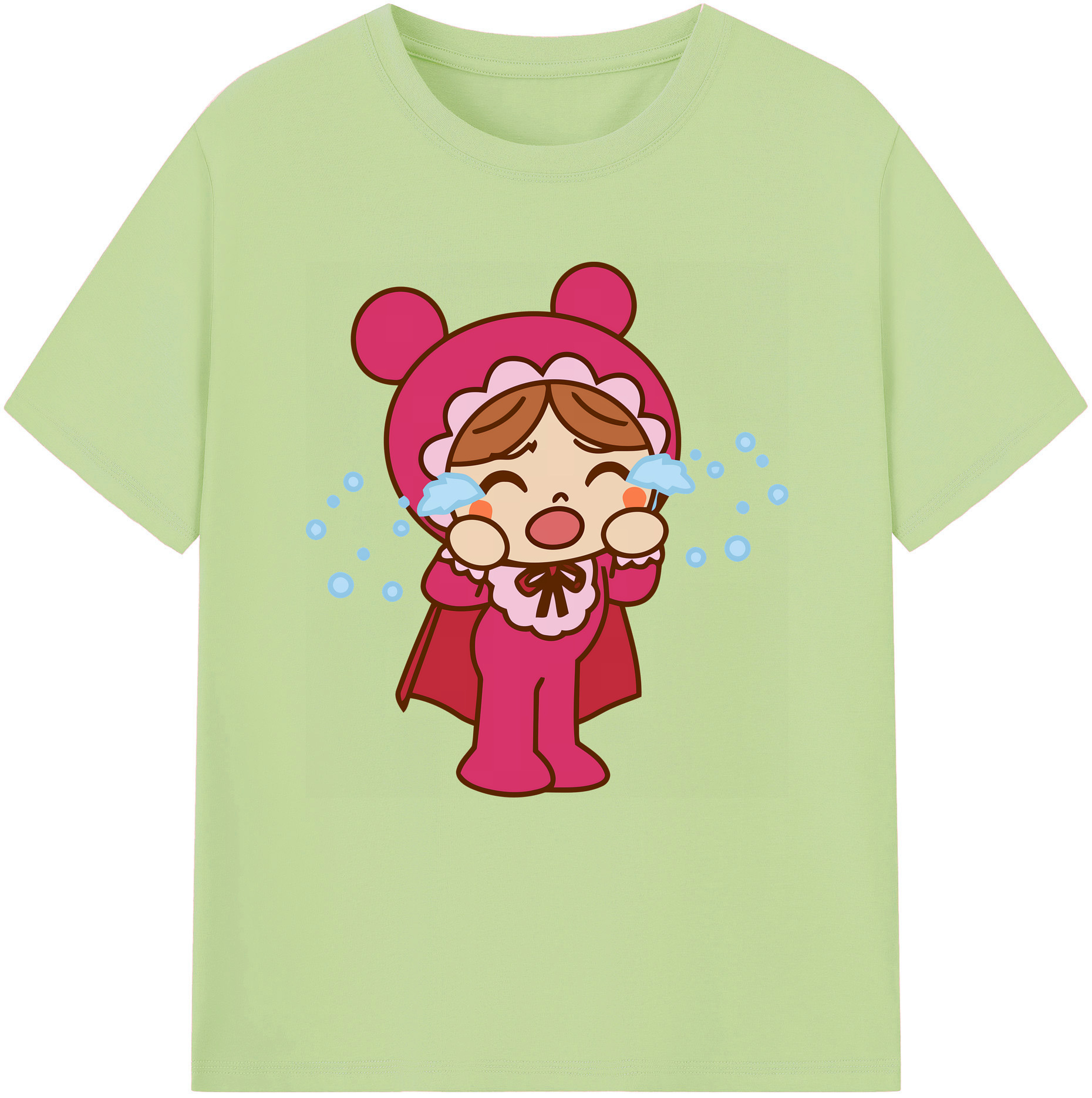 （画像用） アンパンマン Anpanman 綿100％半袖Tシャツ（フロントプリント）